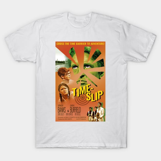 Timeslip - film poster T-Shirt by Andydrewz